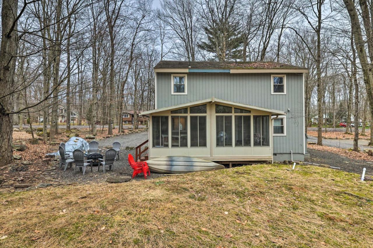 Poconos Vacation Home Walk To Locust Lake! Pocono Lake ภายนอก รูปภาพ