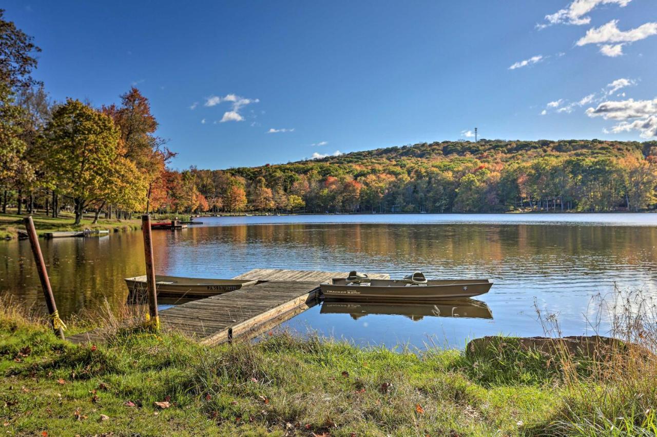 Poconos Vacation Home Walk To Locust Lake! Pocono Lake ภายนอก รูปภาพ